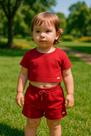 Conjunto Infantil Menina Modinha Blogueirinha Tamanho 2