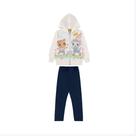 Conjunto Infantil Menina Moletom Aberto Com Capuz E Legging Rovitex Conjunto Infantil Menina Moletom Aberto Com Capuz E Legging Rovitex