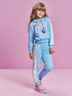 Conjunto Infantil Menina Moletom Blusão e Calça Cinti
