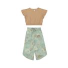 Conjunto Infantil Menina Pantacourt Alakazoo Ref 46717 Conjunto Infantil Menina Pantacourt Alakazoo Ref 46717