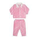 Conjunto Infantil Menina Plush Sweet Shine Rosa - Sonho Mágico Tamanho:4Cor:Rosa