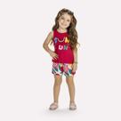 Conjunto Infantil Menina Regata e Short Kyly