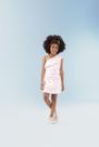 Conjunto Infantil Menina Short-Saia e Blusa Glinny Cor:Off WhiteTamanho:10