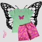 Conjunto Infantil Menina Tamanho 02 - Borboletinha