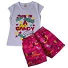 Conjunto Infantil Menina Tamanho 08 - Docinhos