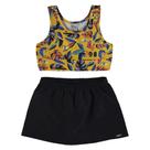 Conjunto Infantil Menina Top Short Proteção 50+ Boca Grande
