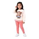 Conjunto Infantil Menina Ursinho Kyly