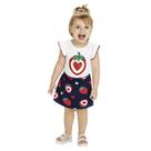 Conjunto Infantil Menina Verão Blusa e Short Saia Kyly 1000523