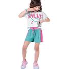 Conjunto Infantil Menina Verão Blusa e Short Sereia 2 Peças - Fakini