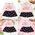 Conjunto Infantil menina Verão Hello Summer Regata e Short