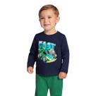 Conjunto Infantil Menino Blusa e Calça Moletom Peluciado Confortável Moderno Kyly 1000808