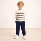 Conjunto Infantil Menino Blusa Manga Longa E Calça Moletom Milon