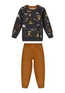 Conjunto Infantil Menino Blusão e Calça Moletom Alakazoo Conjunto Infantil Menino Blusão e Calça Moletom Alakazoo