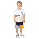 Conjunto Infantil Menino Camiseta E Bermuda Just Have Fun Super Estiloso Conjunto Infantil Menino Camiseta E Bermuda Just Have Fun Super Estiloso