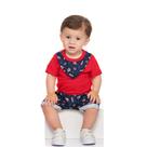Conjunto Infantil Menino - Camiseta e Bermuda - Tile E Sul