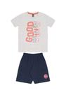 Conjunto Infantil Menino Camiseta e Bermuda - Tile E Sul