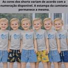 Conjunto Infantil Menino Camiseta Fun Time e Shorts Texturizado Sem Bolsos 4YOU Cativa
