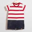 Conjunto Infantil Menino Camiseta/Short Lagosta Keko