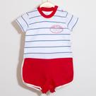 Conjunto Infantil Menino Camiseta/Short Magia de Verão Keko