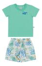 Conjunto Infantil Menino Camiseta +Short Manga Curta rovitex