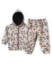 Conjunto Infantil Menino Casaco C/Capuz/Calça Pingo Lelê