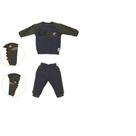 Conjunto Infantil Menino Cinza Luiz Fernando Dinossauro