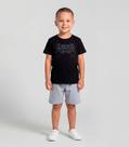 Conjunto Infantil Menino Com Estampa Localizada Preto Conjunto Infantil Menino Com Estampa Localizada Preto