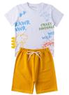 Conjunto Infantil Menino Dino Crazy
