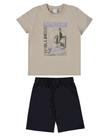 Conjunto infantil menino em moletinho malwee kids 8