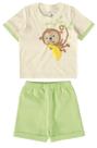 Conjunto infantil menino estampa + aplique em algodão malwee kids 1