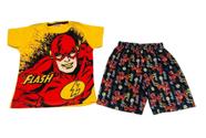 Conjunto Infantil Menino Estampado Do The Flash