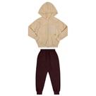 Conjunto Infantil Menino Inverno Pelo Fleece E Calça Moletom Peluciado - Angerô