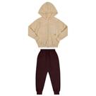 Conjunto Infantil Menino Inverno Pelo Fleece E Calça Moletom Peluciado - Angerô