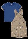 Conjunto infantil menino jardineira moletinho leve malwee 8