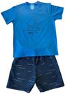 Conjunto Infantil Menino Kamylus Camiseta Barco E Bermuda Conjunto Infantil Menino Kamylus Camiseta Barco E Bermuda