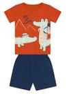 Conjunto Infantil Menino Masculino Camiseta e Bermuda Brandili Conjunto Infantil Menino Masculino Camiseta e Bermuda Brandili
