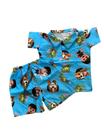 Conjunto Infantil Menino Mauricinho Tematico Bento e Toto