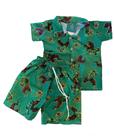 Conjunto Infantil Menino Mauricinho Tematico Hulk