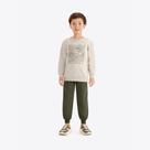 Conjunto Infantil Menino Moletom Manga Longa 2 Peças Rovitex