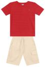 Conjunto infantil menino palmeira Mundi Conjunto infantil menino palmeira Mundi