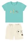 Conjunto Infantil Menino Parque Divertido Em Algodão Malwee Kids 1