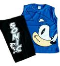 Conjunto Infantil Menino Personagem Criança Regata Tam 1 A7