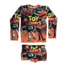 Conjunto Infantil Menino Praia Blusa e Sunga Proteção Solar 02 ao 06