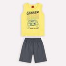 Conjunto Infantil Menino Regata e Bermuda Kyly