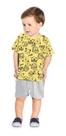 Conjunto Infantil Menino Safari Leão Urso Onça 100% Algodão Conjunto Infantil Menino Safari Leão Urso Onça 100% Algodão