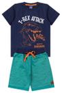 Conjunto Infantil Menino T-Rex Attack - Miri Maria
