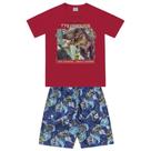 Conjunto Infantil Menino Tropical Vermelho Conjunto Infantil Menino Tropical Vermelho