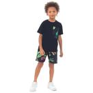 Conjunto Infantil Menino Verão Camiseta e Bermuda Tropical 2 peças - Angerô