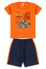 Conjunto Infantil Menino Verão Camiseta Manga e Bermuda Moletinho Conjunto Infantil Menino Verão Camiseta Manga e Bermuda Moletinho