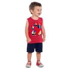 Conjunto Infantil Menino Verão Regata e Bermuda Kyly 1000354 Conjunto Infantil Menino Verão Regata e Bermuda Kyly 1000354